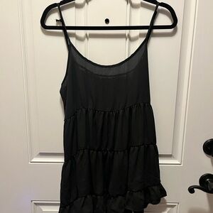 Brandy Melville Black Tiered Camisole